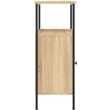  Noćni ormarići 2 kom boja hrasta 41x31x80 cm konstruirano drvo | Eponuda.com