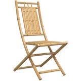  Sklopive vrtne stolice 8 kom 46 x 66 x 99 cm od bambusa | shoptok.hr