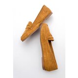 LuviShoes F02 Women's Mustard Suede Flats | shoptok.hr