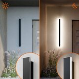  LED spolja&amp;scaron;nje zidno svetlo LED/30W/230V 100 cm IP65 crno Slike