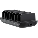 OZUL07B 160W 7-Port Charging Station