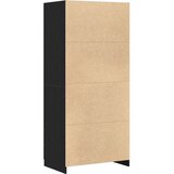 vidaXL Ormar Crni hrast Konstruirano drvo 80x52x180 cm Ormar | shoptok.hr
