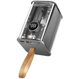 Logilink Power bank 20000 mAh, 1x USB-A, 1x USB-C, sa zaslonom, PD &amp, QC, transp. PA0307 aku-pack 20000 mAh Li-Ion prozirna | Eponuda.ba