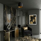  plafonska lampa arden 1xE27/15W/230V, prečnik 18 cm, crna | Eponuda.com