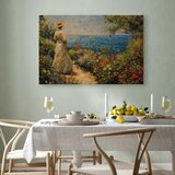  Slika - Nostalgic impression - a pensive woman contemplating 30x20 Premium Print | shoptok.hr