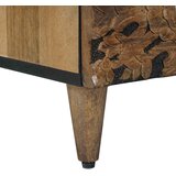  Visoka ploča Smeđa 60 x 33,5 x 100 cm Čvrsto drvo manga | shoptok.hr