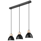  Luster na sajli NICO 3xE27/60W/230V crni | Eponuda.com