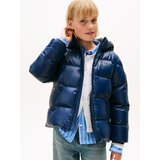 Tommy Hilfiger Prehodna jakna 'ESSENTIAL' temno modra | Shoptok.si