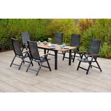 Gardenson Vrtni Set Astros, 7-delno, Raztegljiva Miza | Shoptok.si