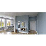 Germania Bela stenska omarica v hrastovem dekorju 93x52x29 cm Libbiano – | Shoptok.si