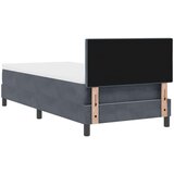 vidaXL spring krevet Tamno siva 80 x 200 cm Baršun | shoptok.hr