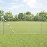 vidaXL varjena žična ograja 1x100 m pocinkano jeklo | Shoptok.si