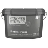 Trendstruktur Osnovno polnilo z betonskim videzom (Skrilasto sive barve, 5 kg, Mat)