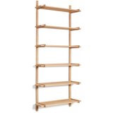Kave Home Modularni sustav polica od punog hrasta u prirodnoj boji 90x202 cm Sitra – | shoptok.hr