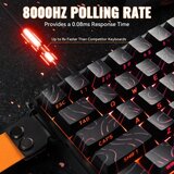 Attack Shark Gaming tastatura X68MAX Magnetic Switches/RT/SnapTap/DKS/MT/TGL/Aluminium/Black cont | Eponuda.com