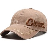 INF Retro bejzbolska kapa iz jeansa za prosti čas Brown, (21544008) Cene