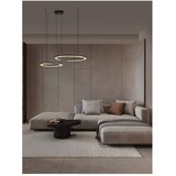 Nova Luce Mat črna aluminijasta LED zatemnitvena viseča svetilka Greamy – | Shoptok.si