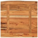 vidaXL Zidna polica 40x40x3,8 cm četvrtasta od bagrema sa živim rubom | shoptok.hr