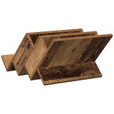  Polica za časopise s policom Staro drvo 53 x 40 x 28,5 cm | shoptok.hr