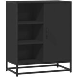 Maison Chic Komoda - Predalnik črna 62x35x76 cm inženirski les, (21715835) Cene