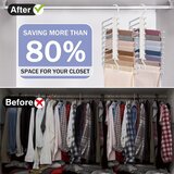 WEKIWGOT 2x 9-nivojski obešalnik za hlače | Shoptok.si