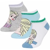 Defacto Girl Frozen Licensed 3 piece Short Socks