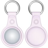 Dux ducis set 4 kosi silikonski gibljivi ovitek za ključe Apple AirTag (črna / zelena / roza / modra) | Shoptok.si
