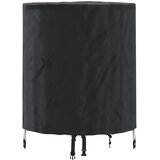  Pokrov za stol Jednobojno Crna 62 x 62 x 70 cm tkanina | shoptok.hr