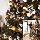  Ca1188 božićne kuglice za drvce 10 cm 6 kom. | shoptok.hr