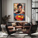  Slika Superman: Pop ikona | Akrilni detalji 60x90 cm | shoptok.hr