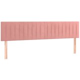  Krevet s oprugama i madracem ružičasti 200x200 cm baršunasti | shoptok.hr