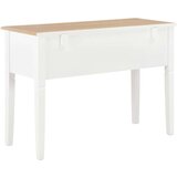  280069 Writing Desk White 109,5x45x77,5 cm Wood | shoptok.hr