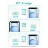  CD361 Uno GaN mrežni punjač 65W (2x USB-C + 1x USB-A) tirkizni | Eponuda.com