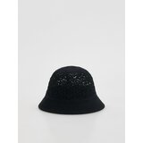 Reserved Rupičasti bucket šešir - crno Cijene