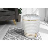 Kayoom TABURE, tekstil bela, zlate barve | Shoptok.si
