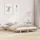 vidaXL Okvir kreveta bez madraca 120 x 190 cm od masivne borovine Cijene
