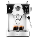 Ufesa Bergamo aparat za espresso, mljevenje kave, 20 barova pritiska, s manometrom, Thermoblock grijanjem i pjenilicom za mlijeko | shoptok.hr