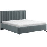 Hom`in OBLAZINJENA POSTELJA 160 cm x 200 cm , tekstil antracit Cene