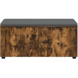  Klupa za hodnik s jastukom Dimljeni Hrast 100 x 38 x 46 cm | Eponuda.ba