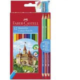 Faber-Castell Drvene bojice 12kom + Bicolor bojice 3kom | shoptok.hr