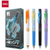 Deli ROLER GEL HEXIFY sa dve kuglice 0.5 mm PLAVI EG363-BL | Eponuda.com
