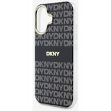 Dkny repeat pattern tonal stripe magsafe iphone 16 black ovitek za telefon vijolična | Shoptok.si