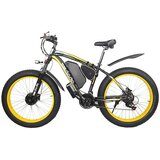 Gogobest GF700 26" električno gorsko kolo, dvojni motor 500 W, 27-stopenjski menjalnik SHIMANO - rumena, (21960380) Cene