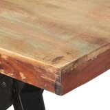  Blagovaonski stol 180 x 90 x 76 cm masivno obnovljeno drvo | shoptok.hr