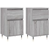 vidaXL Komode 2 kom boja hrasta sonome 40x35x70 cm konstruirano drvo | shoptok.hr