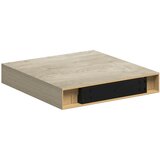  Plutajuće zidne police 4 kom boja hrasta 23 x 23,5 x 3,8 cm MDF | shoptok.hr