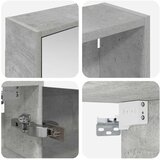  Set ormarića za kupaonicu 3 kom. 126 x 16 x 62.5 cm | shoptok.hr