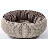 Curver Postelja za male živali Knit, peščena Cene