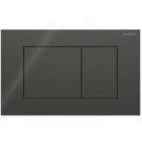 Geberit Sigma40 Square Tipka za dvokoličinsku tehniku ispiranja crna - staklo 115.629.SJ.1 | ePonuda.com