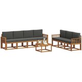  Set vanjskih sofa 8 kom. Prirodna i antracit | shoptok.hr